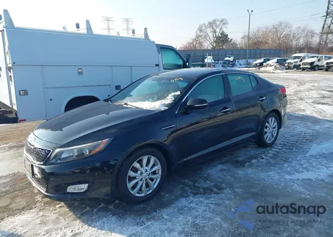 2015 Kia Optima Lx z USA, uszkodzony, nr VIN 5XXGM4A72FG500058